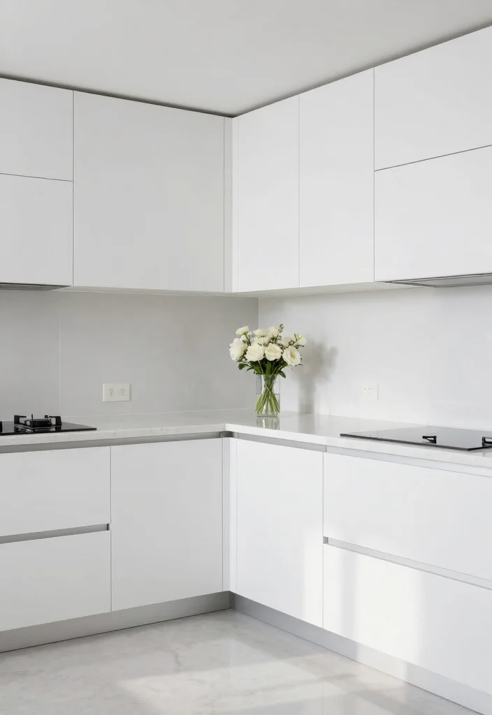 12 Ideas for Kitchen Layouts That Improve Daily Function 45 12 Ideas for Kitchen Layouts That Improve Daily Function - 5. Minimalist Kitchen for Clean Lines 1