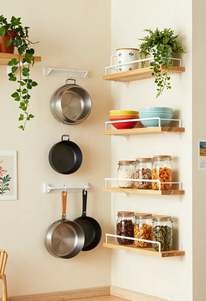 12 Ideas for Kitchen Layouts That Improve Daily Function 78 12 Ideas for Kitchen Layouts That Improve Daily Function - 8. Vertical Kitchen Organization for Small Areas 1