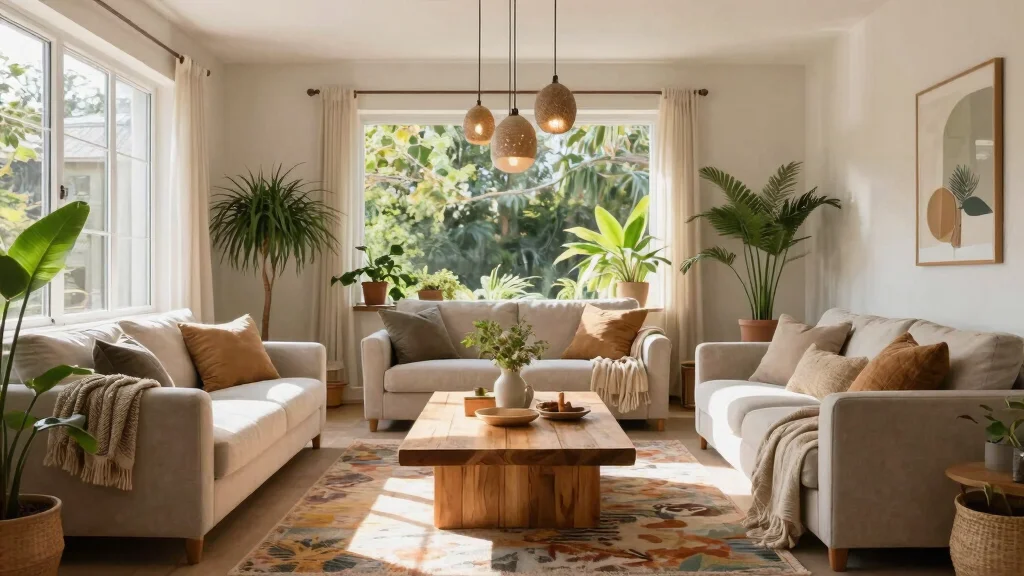 12 Living Room Pendant Light Ideas for Soft Welcoming Glow