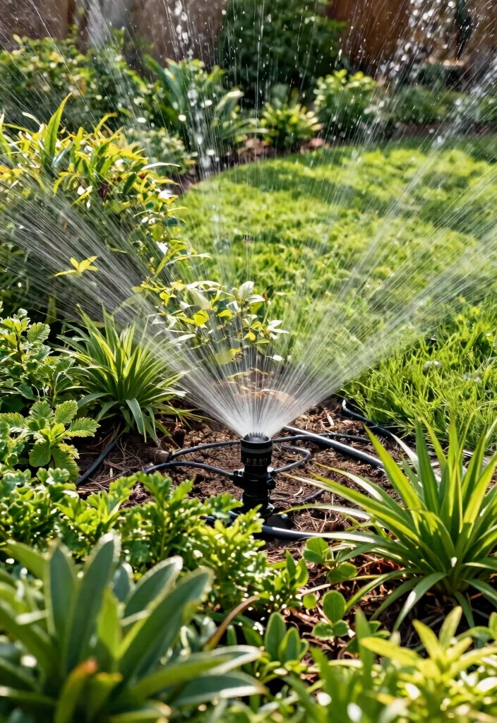 12 Low Maintenance Front Yard Ideas for Stress Free Landscaping 111 12 Low Maintenance Front Yard Ideas for Stress Free Landscaping - 11. Automated Irrigation Systems 1