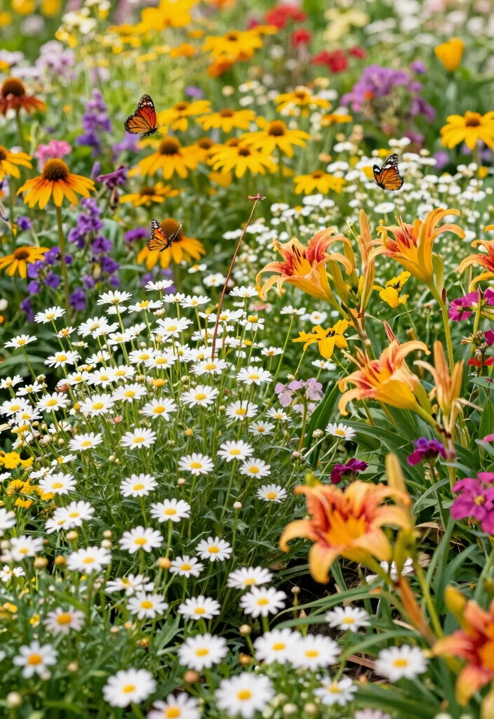 12 Low Maintenance Front Yard Ideas for Stress Free Landscaping 34 12 Low Maintenance Front Yard Ideas for Stress Free Landscaping - 4. Perennial Flower Borders 1