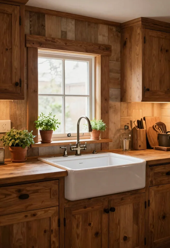 12 Picture Frame Molding Ideas for Elegant Polished Walls 34 12 Picture Frame Molding Ideas for Elegant Polished Walls - 4. Rustic Wood Molding for Country Vibes 1