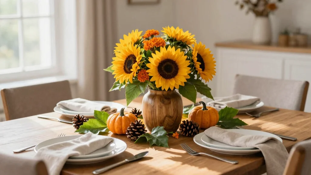 12 Seasonal Table Centerpiece Ideas to Refresh Your Dining Space