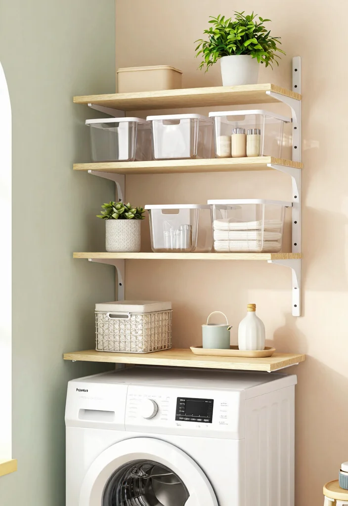 12 Small Utility Room Organization Ideas to Maximize Every Inch 1 12 Small Utility Room Organization Ideas to Maximize Every Inch - 1. Optimize Vertical Space with Shelving 1