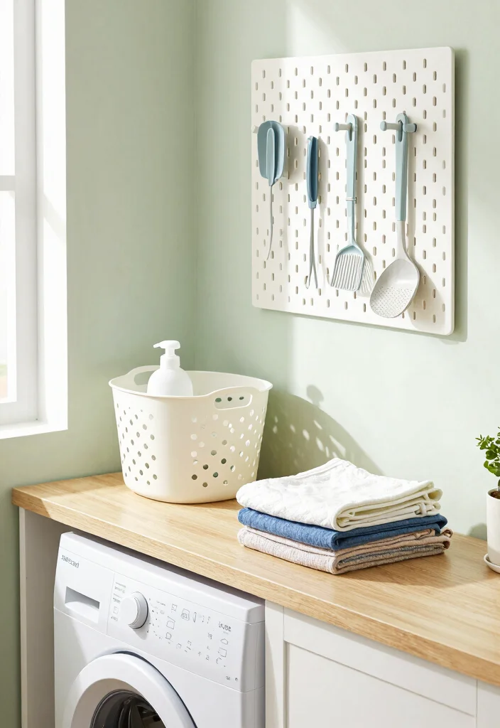 12 Small Utility Room Organization Ideas to Maximize Every Inch 34 12 Small Utility Room Organization Ideas to Maximize Every Inch - 4. Create a Dedicated Laundry Zone 1