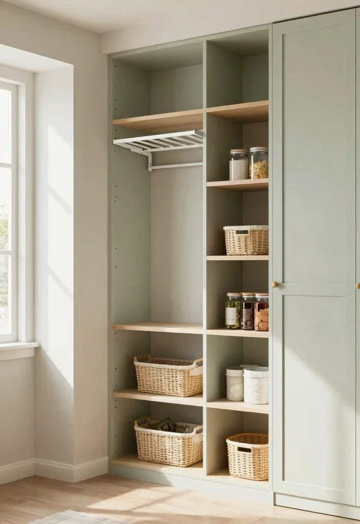12 Utility Room Layout Ideas for Better Flow and Function - 4. Vertical Storage Solutions 1