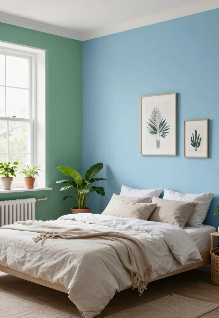 12 Wall Design Ideas Bedroom for Stylish Accent Updates - 2. Eco-Friendly Paint Options 1