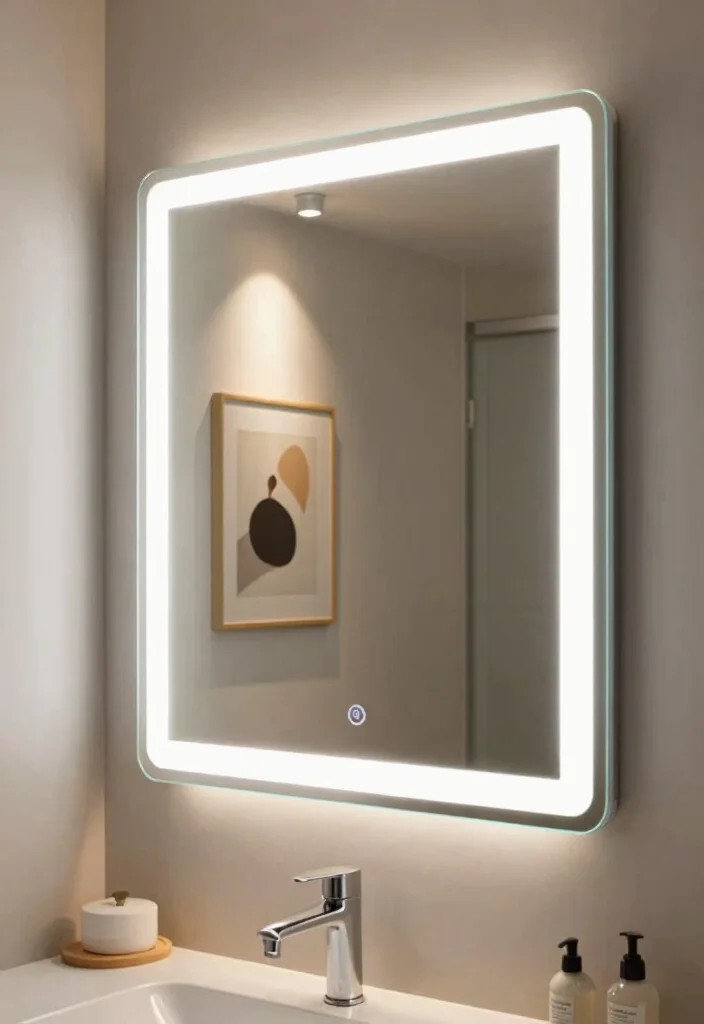 14 Bathroom Ideas for a Fresh Functional Everyday Space 78 14 Bathroom Ideas for a Fresh Functional Everyday Space - 8. Smart Lighting Solutions 1