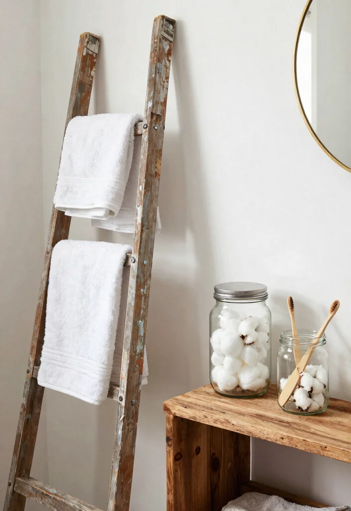 14 Bathroom Ideas for a Fresh Functional Everyday Space 89 14 Bathroom Ideas for a Fresh Functional Everyday Space - 9. Upcycled DIY Projects 1