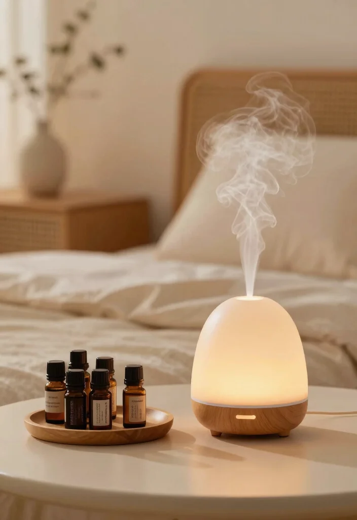 14 Bedroom Decor Ideas to Create a Calm Personal Retreat 133 14 Bedroom Decor Ideas to Create a Calm Personal Retreat - 13. Use Aromatherapy for Relaxation 1