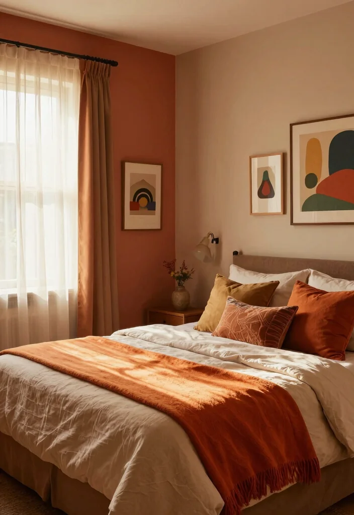 14 Cozy Bedroom Ideas for a Warm Restful Escape - 1. Warm Color Palettes 1