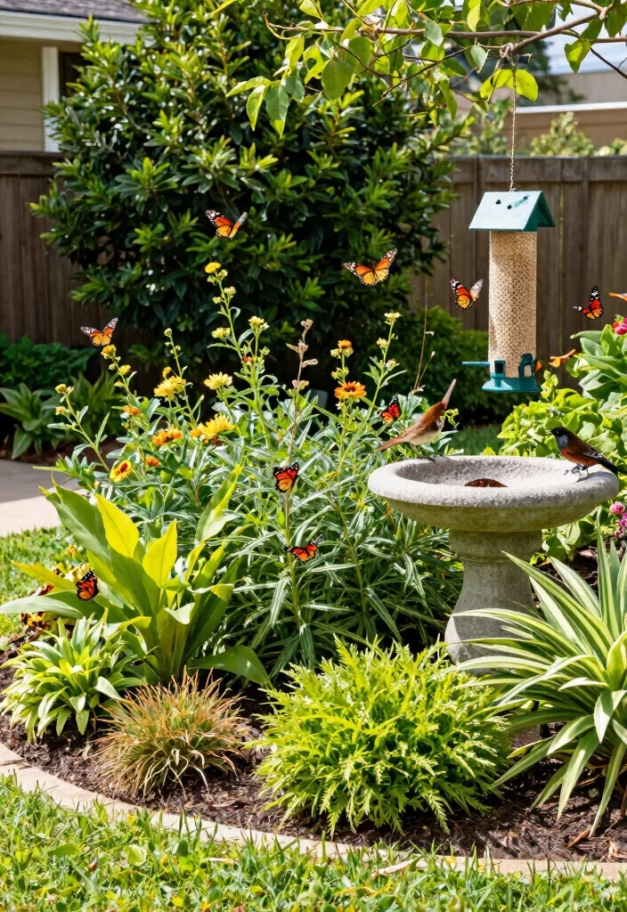 14 Easy Front Yard Makeover Ideas for Instant Curb Appeal 144 14 Easy Front Yard Makeover Ideas for Instant Curb Appeal - 14. Creating a Wildlife Habitat 1