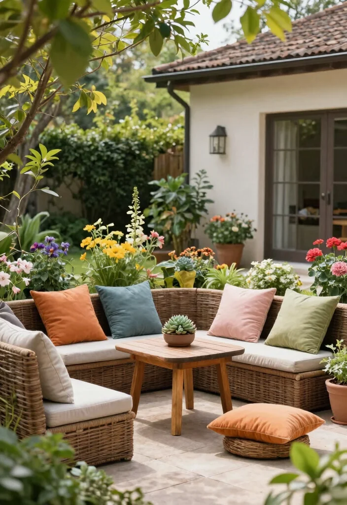 14 Easy Front Yard Makeover Ideas for Instant Curb Appeal 45 14 Easy Front Yard Makeover Ideas for Instant Curb Appeal - 5. Charming Outdoor Seating 1