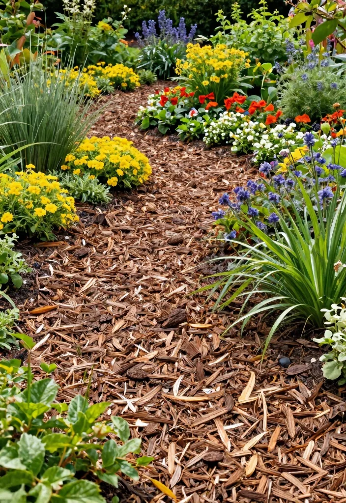 14 Easy Front Yard Makeover Ideas for Instant Curb Appeal 78 14 Easy Front Yard Makeover Ideas for Instant Curb Appeal - 8. Decorative Mulch Alternatives 1