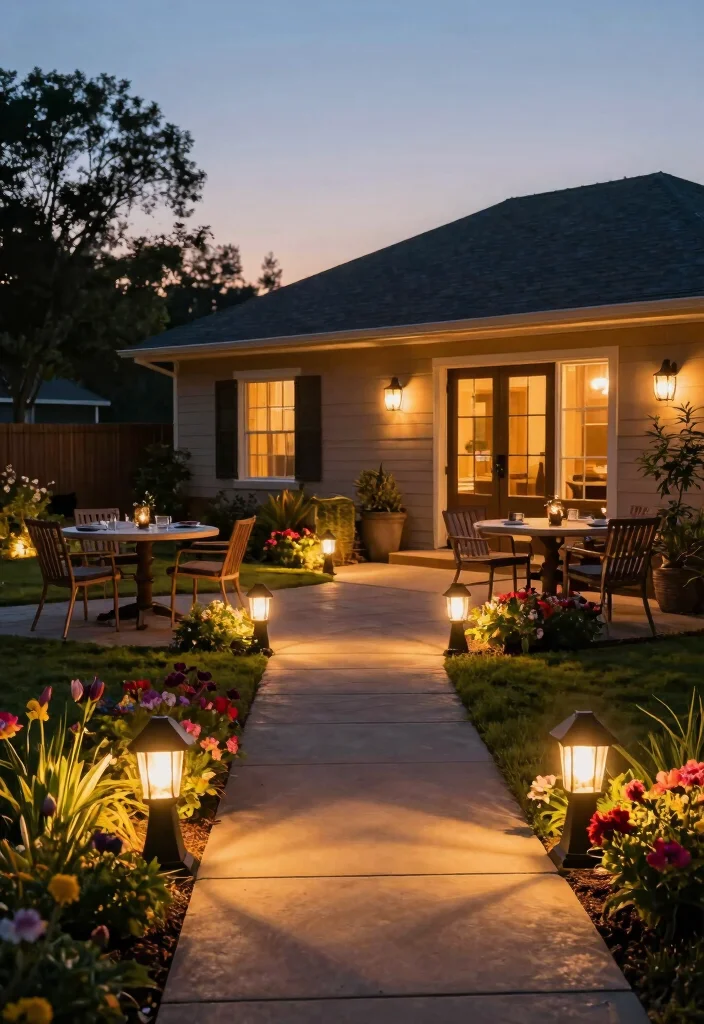 14 Easy Front Yard Makeover Ideas for Instant Curb Appeal 89 14 Easy Front Yard Makeover Ideas for Instant Curb Appeal - 9. Outdoor Lighting with Solar Lamps 1
