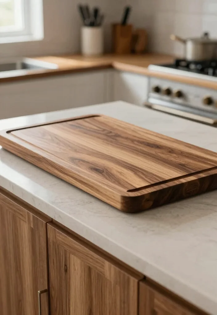 14 Kitchen Island Ideas for Extra Prep and Seating Space 111 14 Kitchen Island Ideas for Extra Prep and Seating Space - 11. Kitchen Island with a Built-in Cutting Board 1