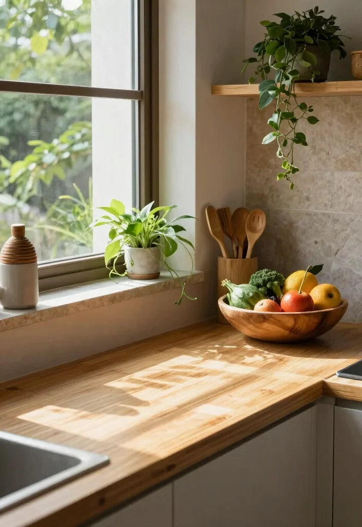 14 Kitchen Style Ideas for a Fresh Updated Look - 2. Incorporate Natural Elements 1