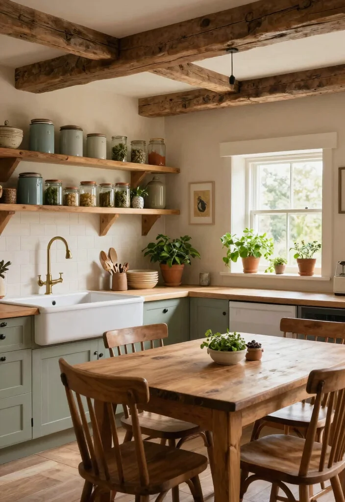 14 Kitchen Style Ideas for a Fresh Updated Look - 5. Farmhouse Kitchen Inspiration 1