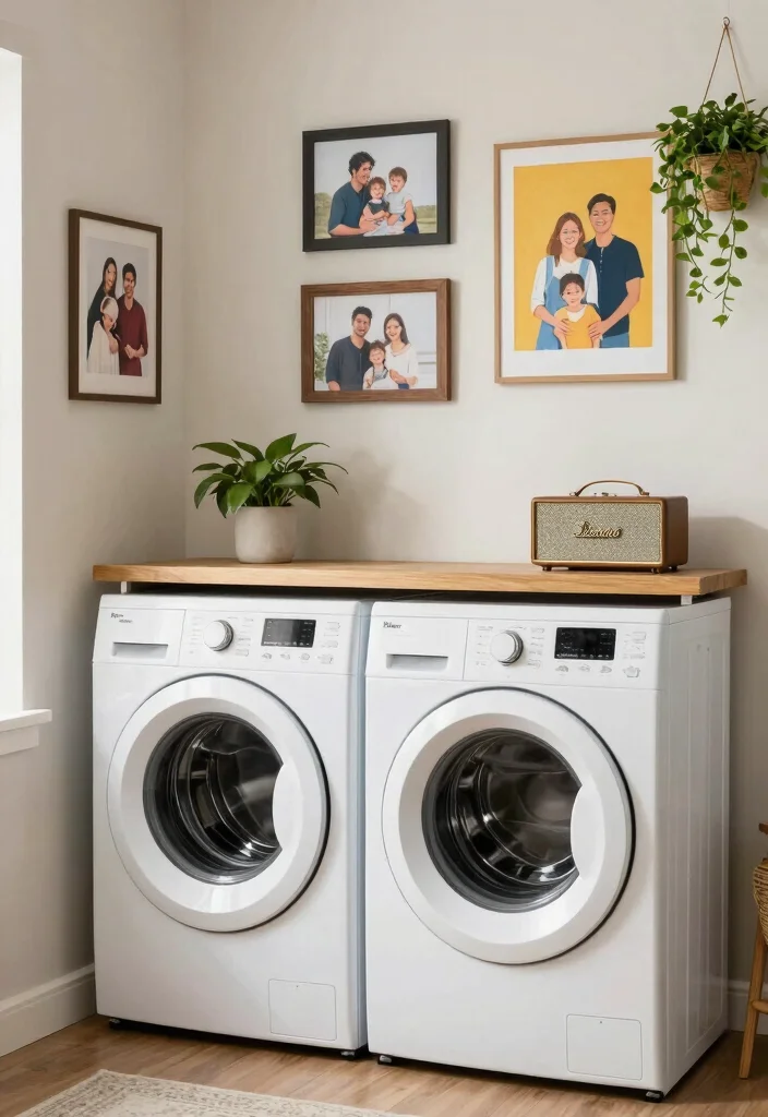 14 Laundry Utility Room Ideas for a More Efficient Daily Routine 111 14 Laundry Utility Room Ideas for a More Efficient Daily Routine - 11. Personal Touches 1