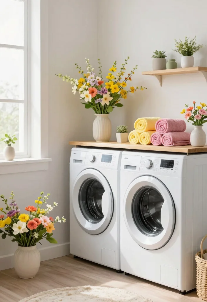 14 Laundry Utility Room Ideas for a More Efficient Daily Routine 144 14 Laundry Utility Room Ideas for a More Efficient Daily Routine - 14. Seasonal Decor Changes 1