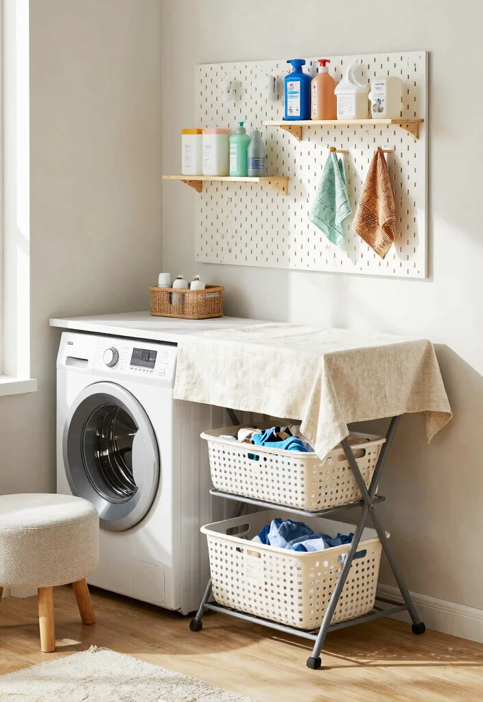 14 Laundry Utility Room Ideas for a More Efficient Daily Routine 12 14 Laundry Utility Room Ideas for a More Efficient Daily Routine - 2. Create a Folding Station 1