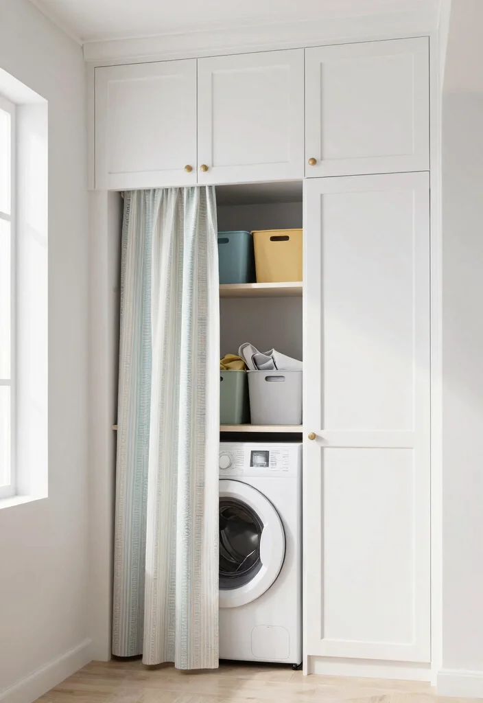 14 Laundry Utility Room Ideas for a More Efficient Daily Routine 23 14 Laundry Utility Room Ideas for a More Efficient Daily Routine - 3. Hide the Clutter 1