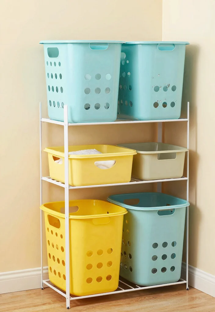 14 Laundry Utility Room Ideas for a More Efficient Daily Routine 78 14 Laundry Utility Room Ideas for a More Efficient Daily Routine - 8. Smart Sorting Solutions 1