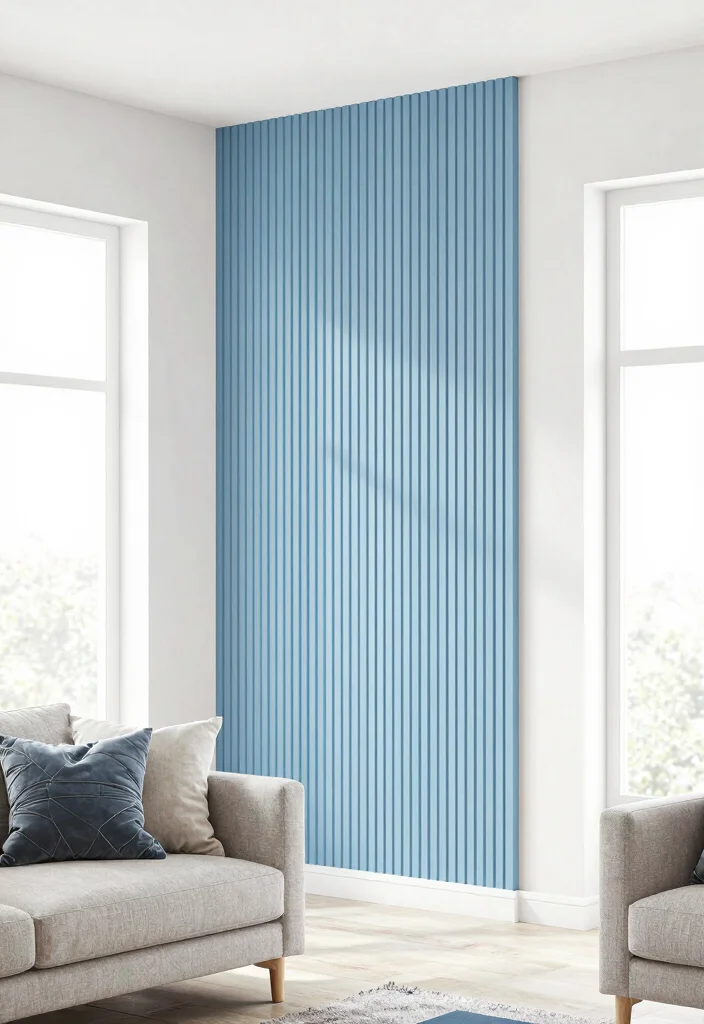 14 Modern Wall Trim Styles to Refresh Any Room Effortlessly 111 14 Modern Wall Trim Styles to Refresh Any Room Effortlessly - 11. Vertical Slat Trim 1