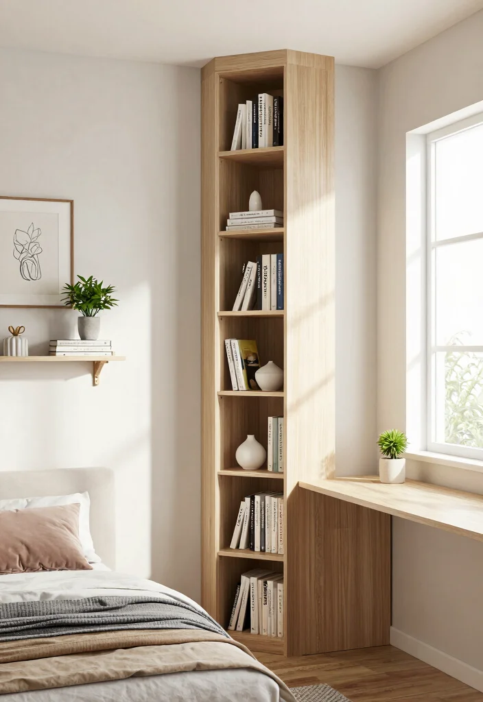 14 Small Bedroom Ideas to Make Compact Rooms Feel Larger 1 14 Small Bedroom Ideas to Make Compact Rooms Feel Larger - 1. Embrace Vertical Space 1