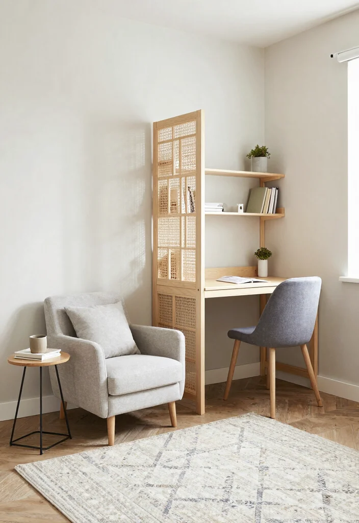 14 Small Bedroom Ideas to Make Compact Rooms Feel Larger 67 14 Small Bedroom Ideas to Make Compact Rooms Feel Larger - 7. Create Zones 1