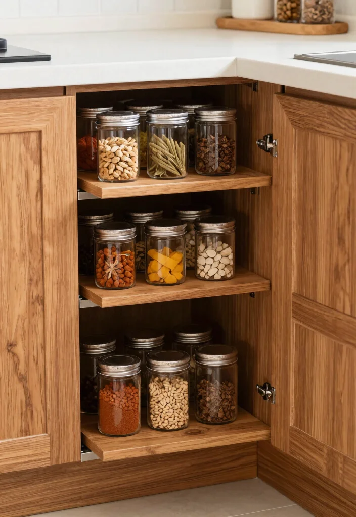 14 Small Kitchen Ideas to Open Up Your Cooking Space 122 14 Small Kitchen Ideas to Open Up Your Cooking Space - 12. Maximize Corner Spaces 1