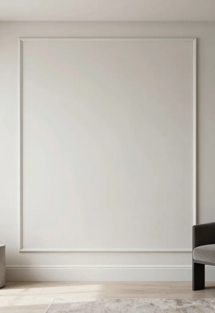 14 Wall Molding Ideas to Instantly Elevate Plain Home Walls 89 14 Wall Molding Ideas to Instantly Elevate Plain Home Walls - 9. Simple Flat Molding 1