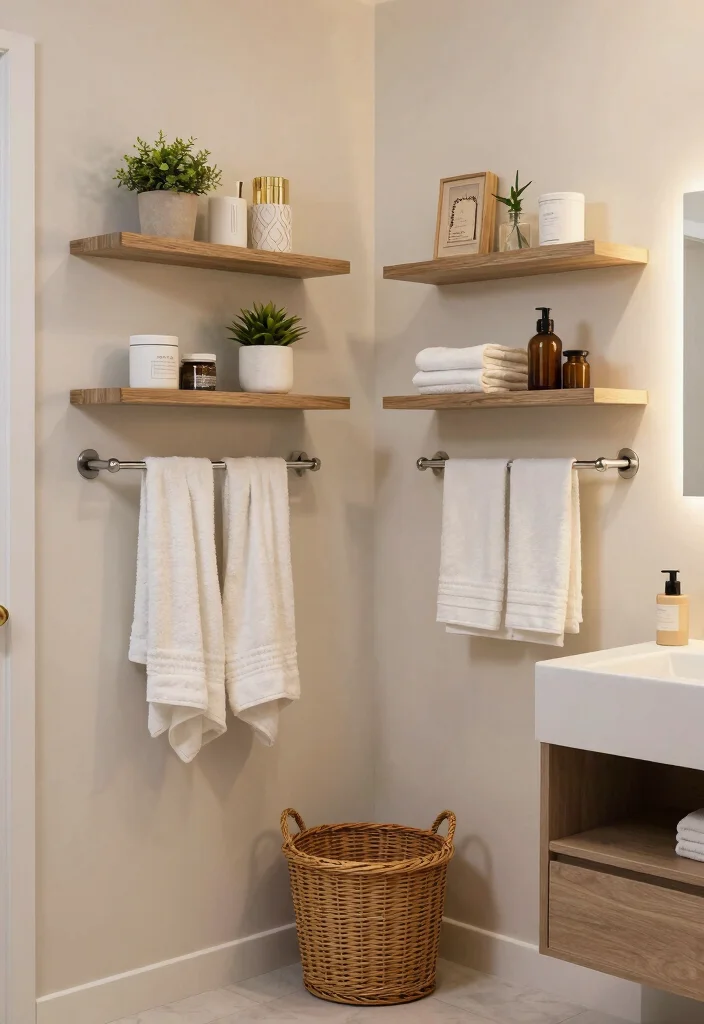 15 Remodeling Bathroom Ideas for a More Modern Upgrade 1 15 Remodeling Bathroom Ideas for a More Modern Upgrade - 1. Smart Storage Solutions 1