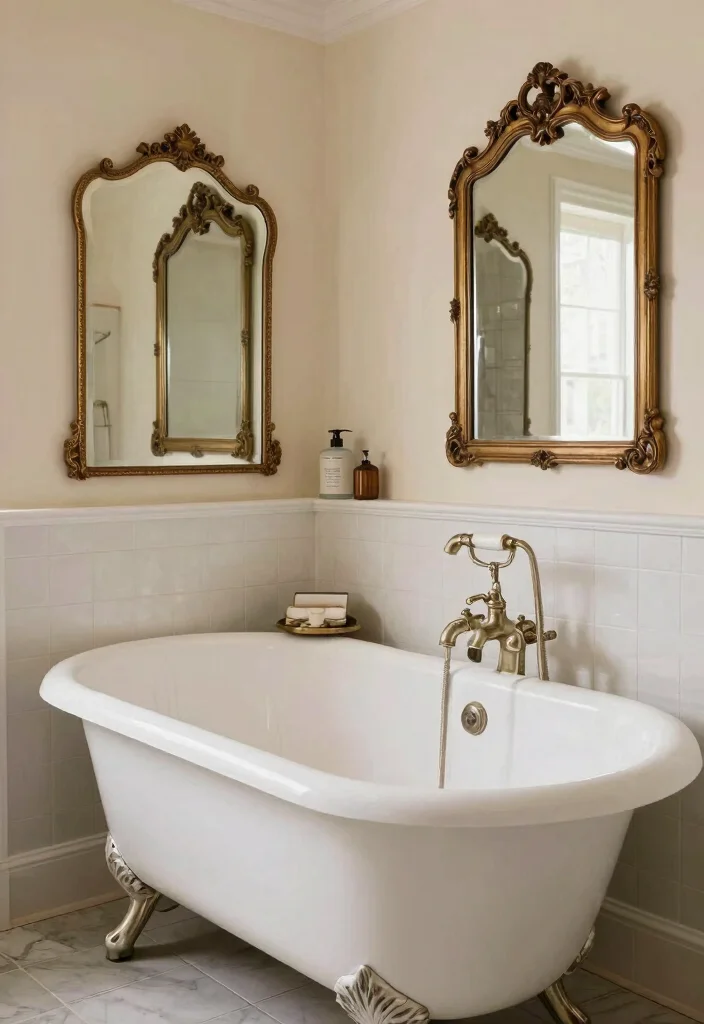 15 Remodeling Bathroom Ideas for a More Modern Upgrade 133 15 Remodeling Bathroom Ideas for a More Modern Upgrade - 13. Vintage Touches 1