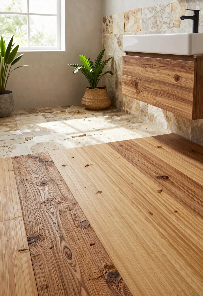 15 Remodeling Bathroom Ideas for a More Modern Upgrade 12 15 Remodeling Bathroom Ideas for a More Modern Upgrade - 2. Eco-Friendly Materials 1