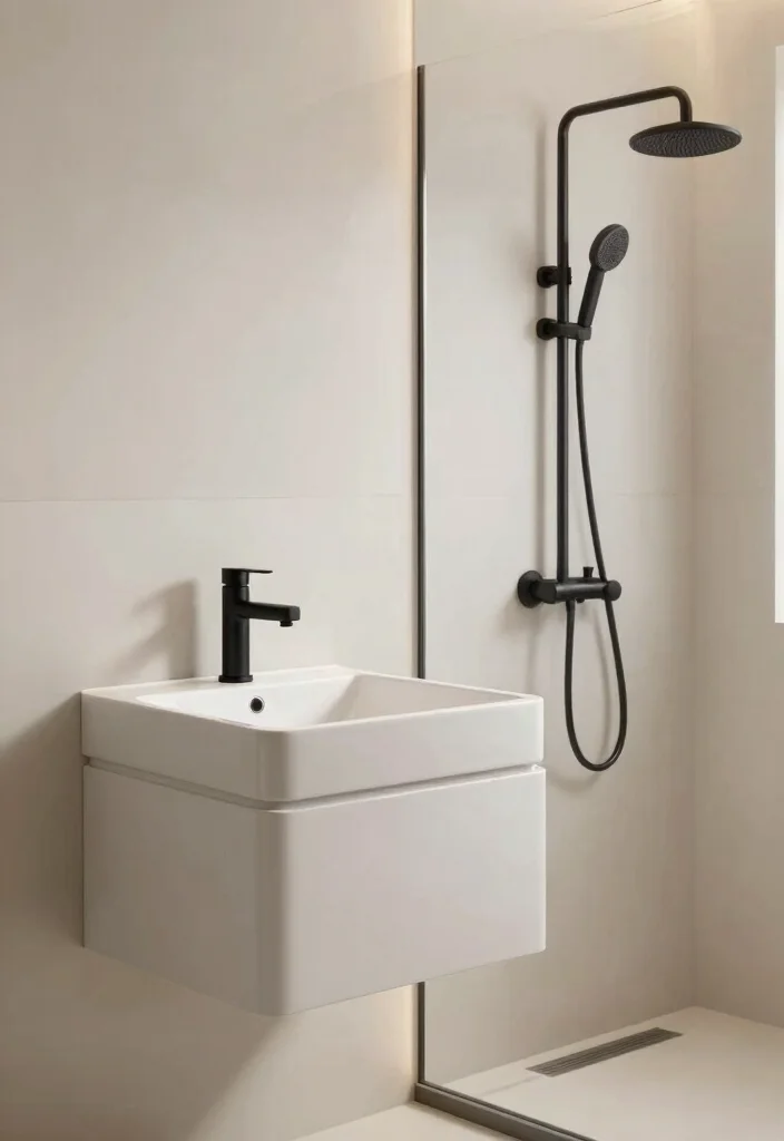 15 Remodeling Bathroom Ideas for a More Modern Upgrade 78 15 Remodeling Bathroom Ideas for a More Modern Upgrade - 8. Minimalist Fixtures 1