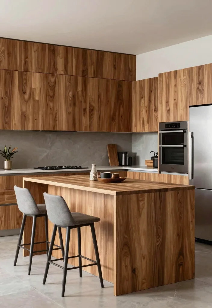 15 Wall Paneling Design Ideas for a Fresh Modern Home Update - 13. Laminated Wood Panels 1