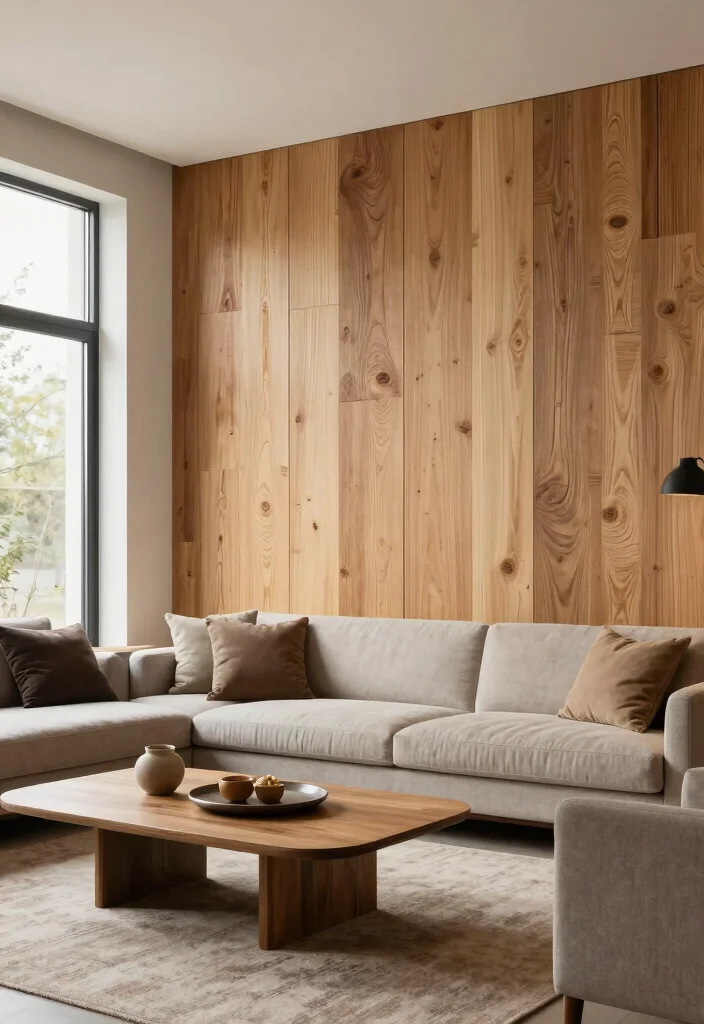 15 Wall Paneling Design Ideas for a Fresh Modern Home Update - 6. Eco-Friendly Composite Panels 1