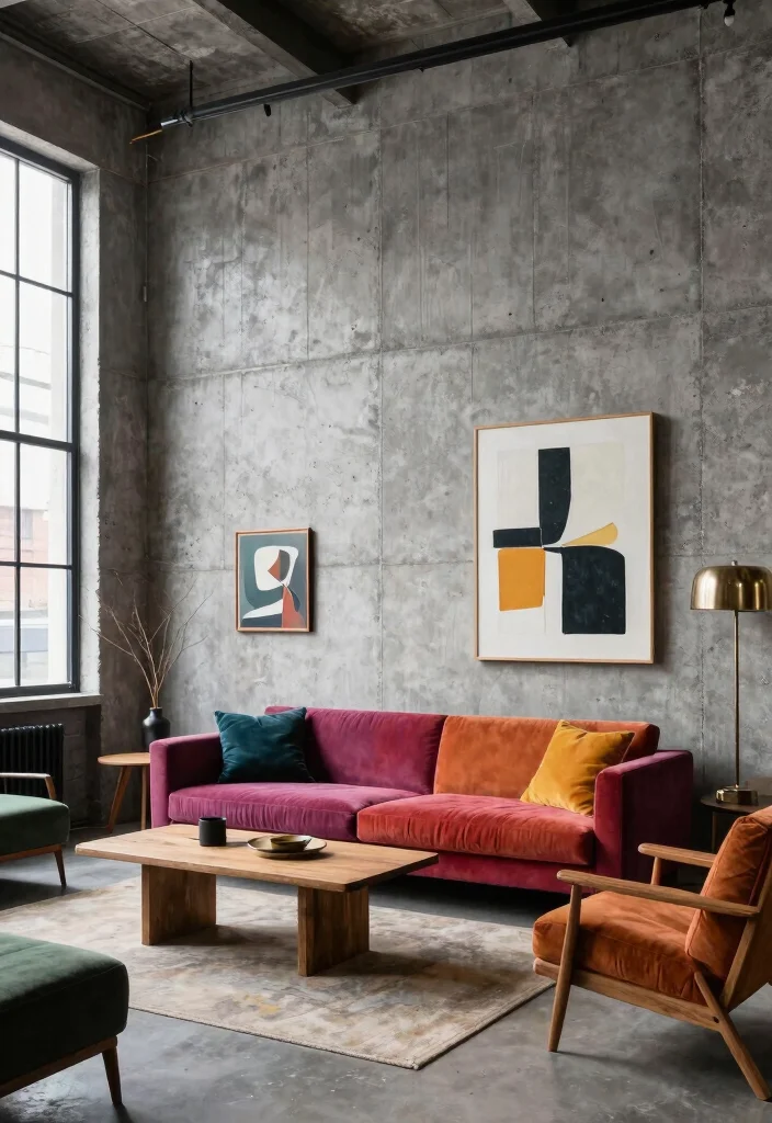 15 Wall Paneling Design Ideas for a Fresh Modern Home Update - 8. Concrete Panels 1