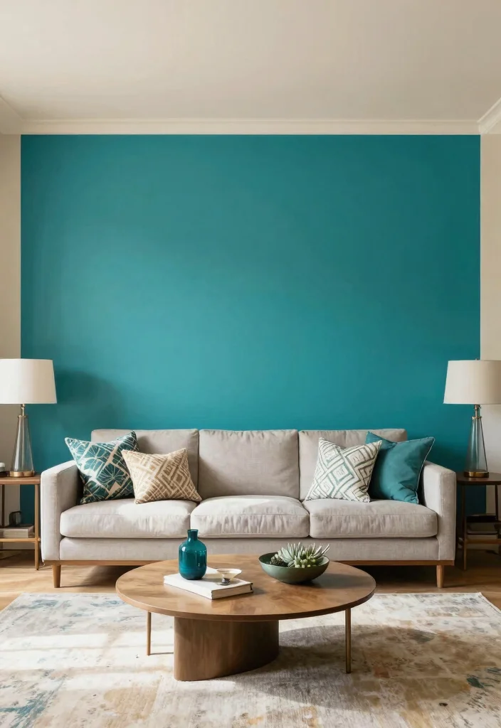 15 Wall Paneling Design Ideas for a Fresh Modern Home Update - 9. Painted Accent Walls 1